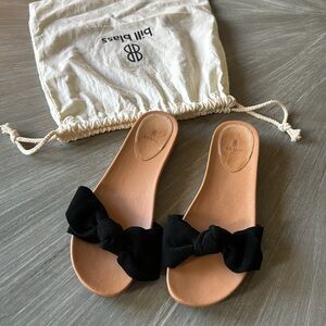 bill blass Carmen Slide Sandals